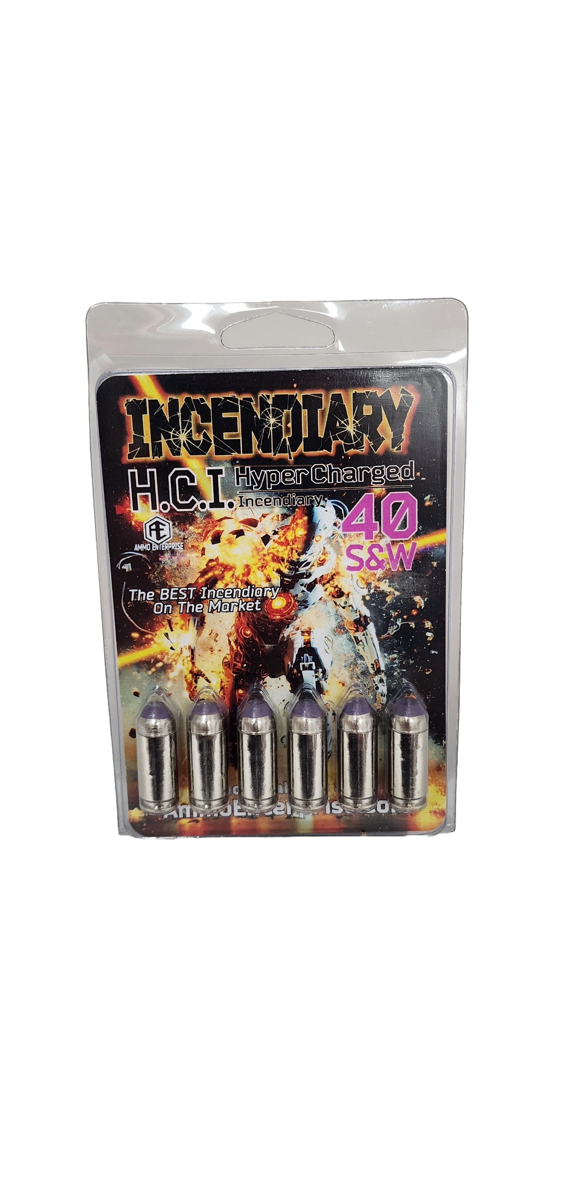 NEW PRODUCT! .40 S&W HCI Hyper-Charged Incendiary 6 Round Blast Pack
