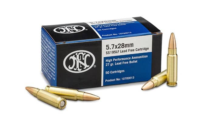FN 5.7x28mm 27gr Solid Copper Hollow Point